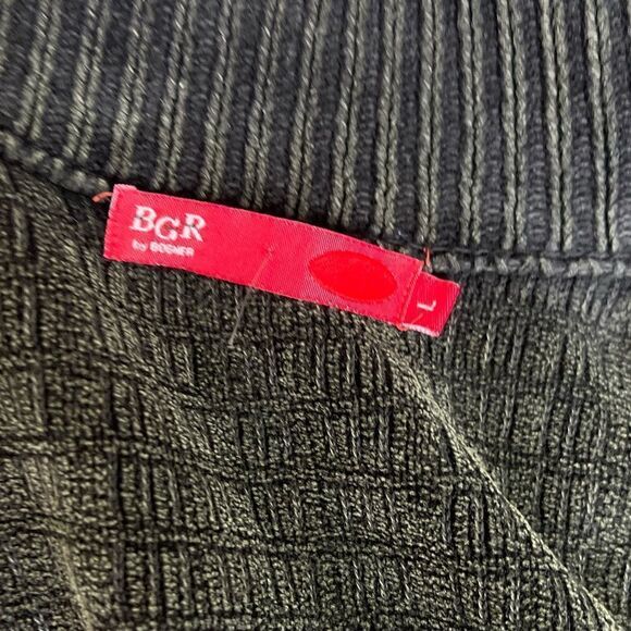 Bogner Mens Vintage Green Corduroy Full Zip Sweater Vest large - Picture 3 of 6